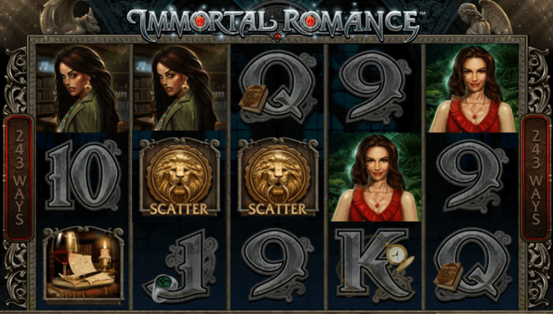 immortal romance not on GamStop symbols